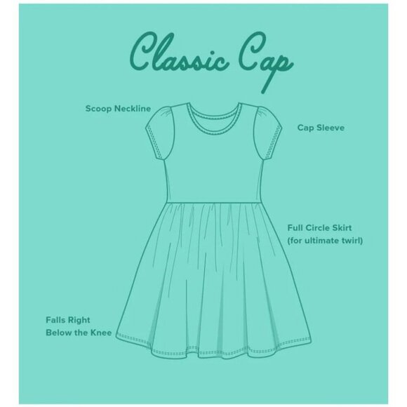 Dot‎ Dot Smile Baby Girl's Size 12/24M Orange Slices Cap Sleeve Twirl Dress NWT - Picture 4 of 6